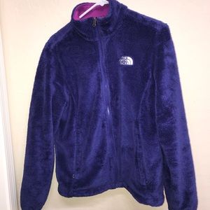 North Face zip up jacket